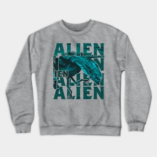 aliens 1986 vintage. 80s sci fi Crewneck Sweatshirt